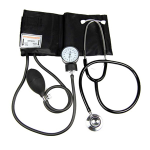 Manual Sphygmomanometer with Stethoscope Set